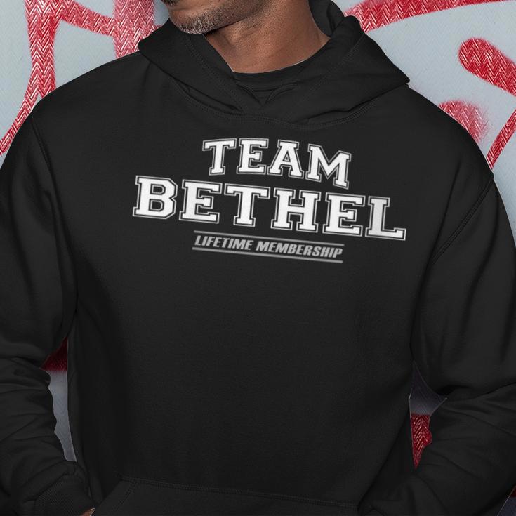 Damen Team Bethel Stolzer Familiennachname Nachname Geschenk Mit-Ausschnitt Kapuzenpullover Lustige Geschenke