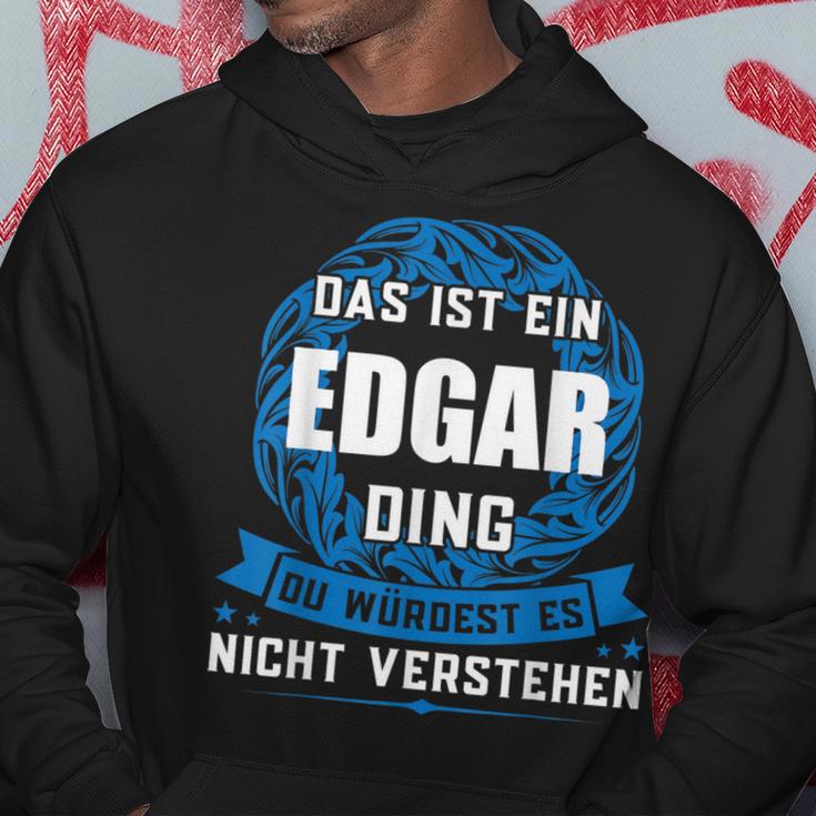 Das Ist Ein Edgar Dingorname Kapuzenpullover Lustige Geschenke