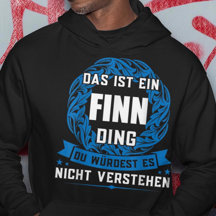 Das Ist Ein Finn Dingorname Kapuzenpullover Lustige Geschenke