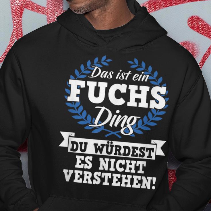 Das Ist Ein Fuchs Ding Du Würdest Es Nichterstand Kapuzenpullover Lustige Geschenke