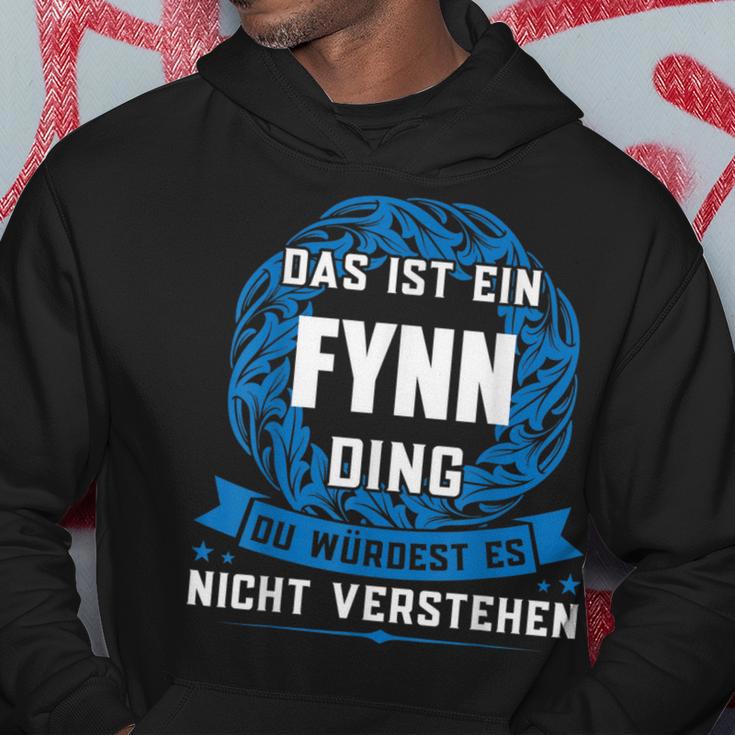 Das Ist Ein Fynn Ding First Name Kapuzenpullover Lustige Geschenke