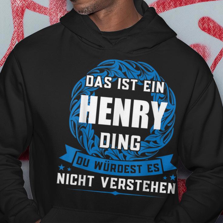 Das Ist Ein Henry Dingorname Kapuzenpullover Lustige Geschenke