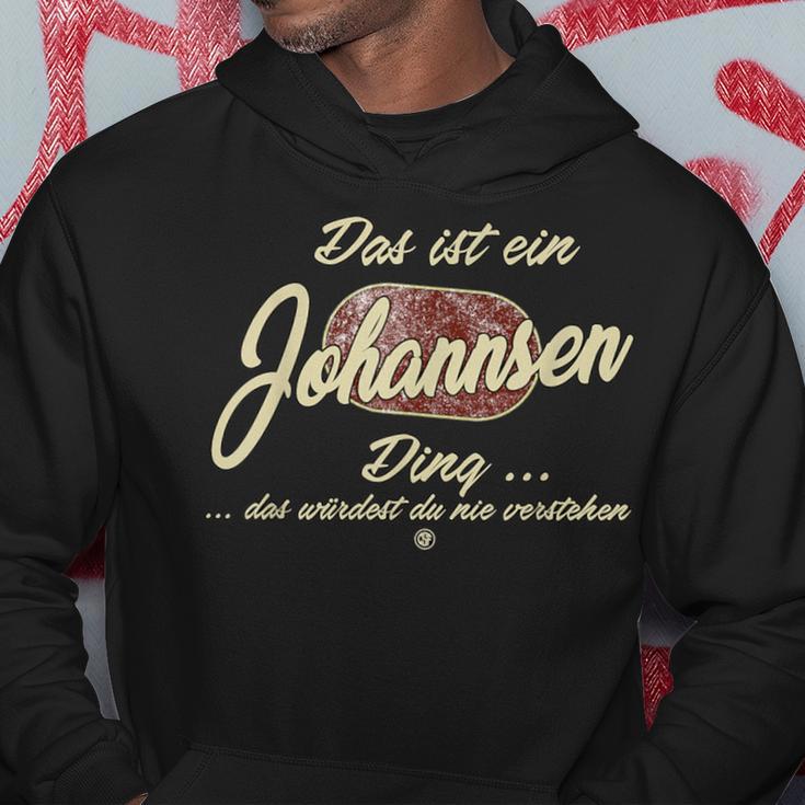 Das Ist Ein Johannsen Ding Lustiges Familie Johannsen Kapuzenpullover Lustige Geschenke