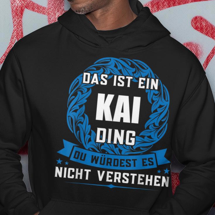 Das Ist Ein Kai Dingorname Kapuzenpullover Lustige Geschenke