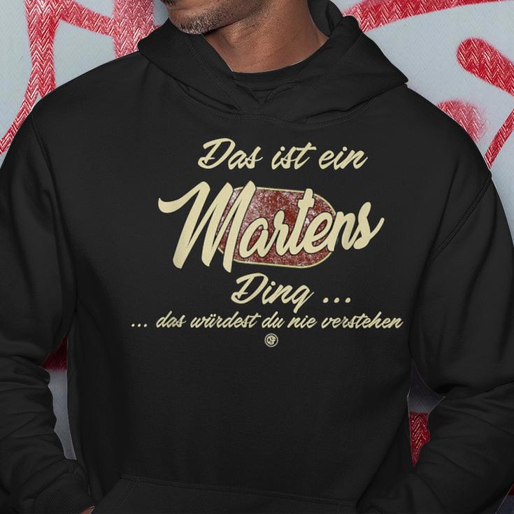 Das Ist Ein Martens Ding Family Martens Kapuzenpullover Lustige Geschenke