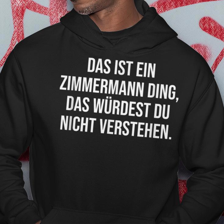 Das Ist Ein Zimmermann Ding Family Kapuzenpullover Lustige Geschenke