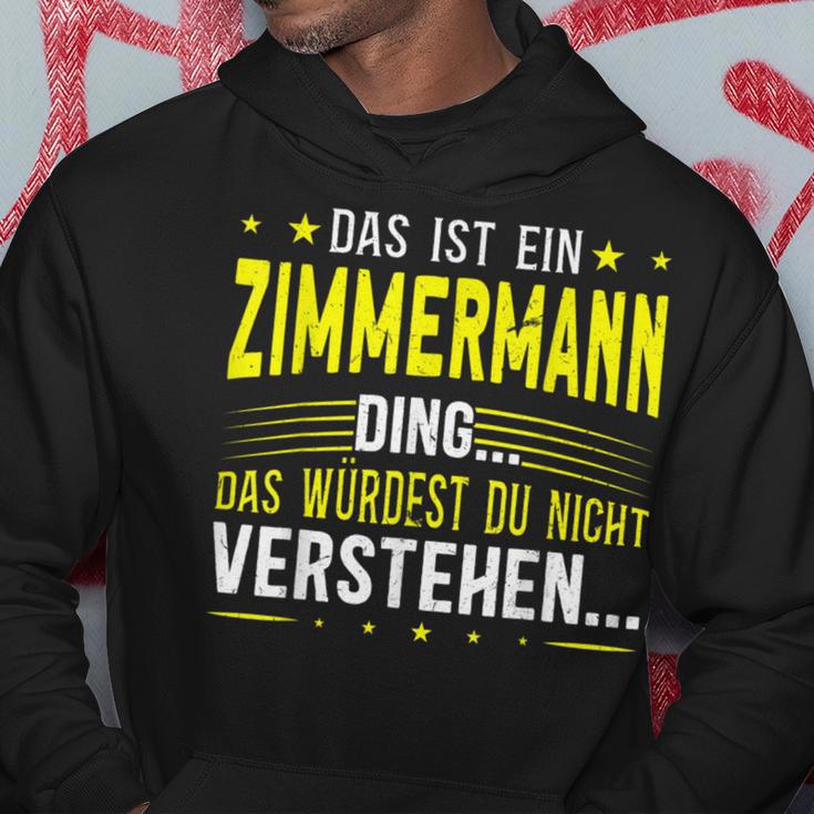 Das Ist Ein Zimmermann Ding Kapuzenpullover Lustige Geschenke