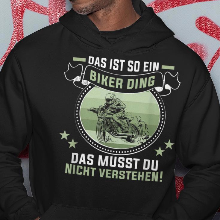 Das Ist So Ein Biker Ding Motorradfahrer Biker Kapuzenpullover Lustige Geschenke