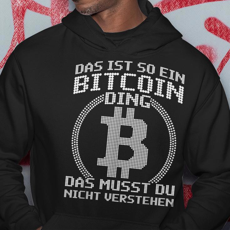 Das Ist So Ein Bitcoin Ding Lustiges Bitcoin Blockchain Kapuzenpullover Lustige Geschenke