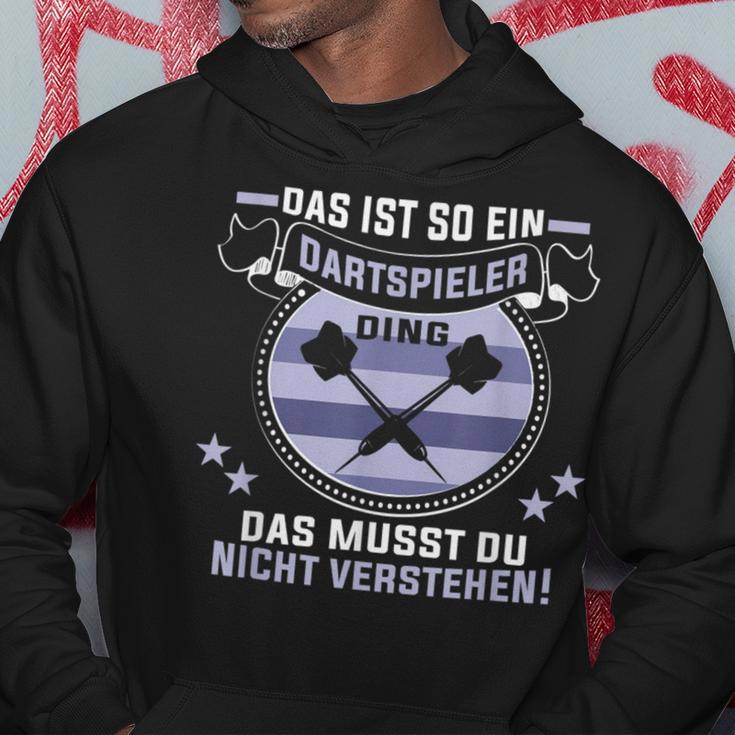 Das Ist So Ein Dartspieler Ding Dart Team Dartspieler Kapuzenpullover Lustige Geschenke