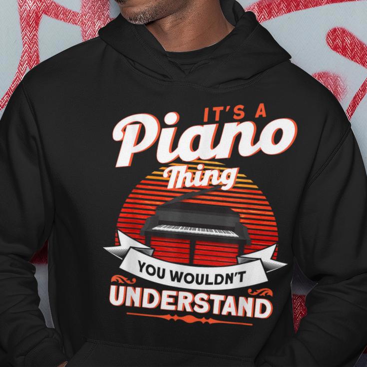 Das Ist So Ein Klavier Ding Pianist Kapuzenpullover Lustige Geschenke