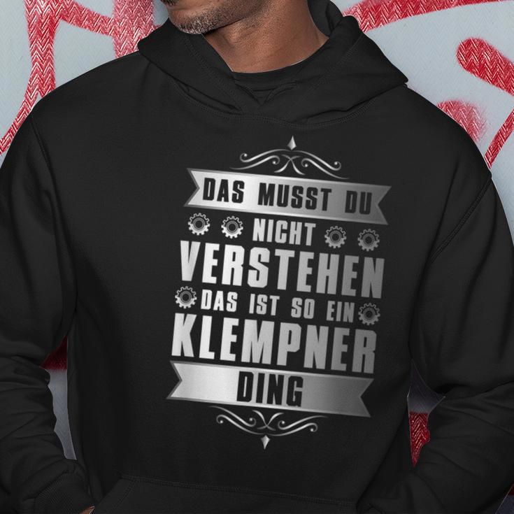 Das Ist So Ein Klempner Ding Spengler Kapuzenpullover Lustige Geschenke