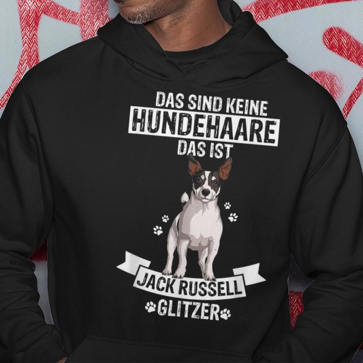 Das Sind Keine Hundehaare Das Ist Jack Russel Glitter Dog Kapuzenpullover Lustige Geschenke