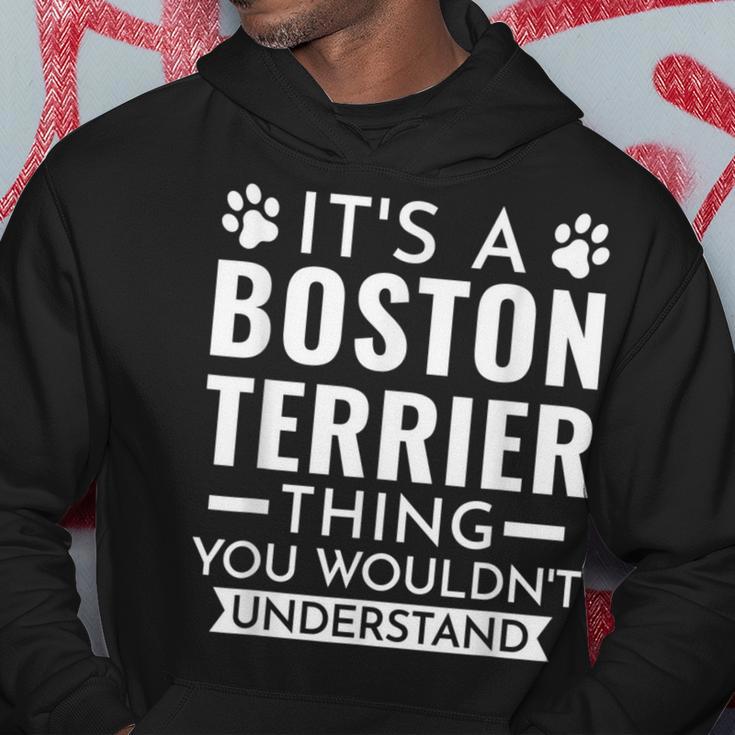 Es Ist Ein Boston Terrier-Ding Boston Terrier Kapuzenpullover Lustige Geschenke