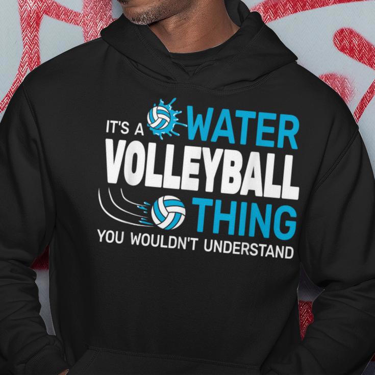 Es Ist Ein Wasservolleyball-Ding Wassersport Poolvolleyball Kapuzenpullover Lustige Geschenke