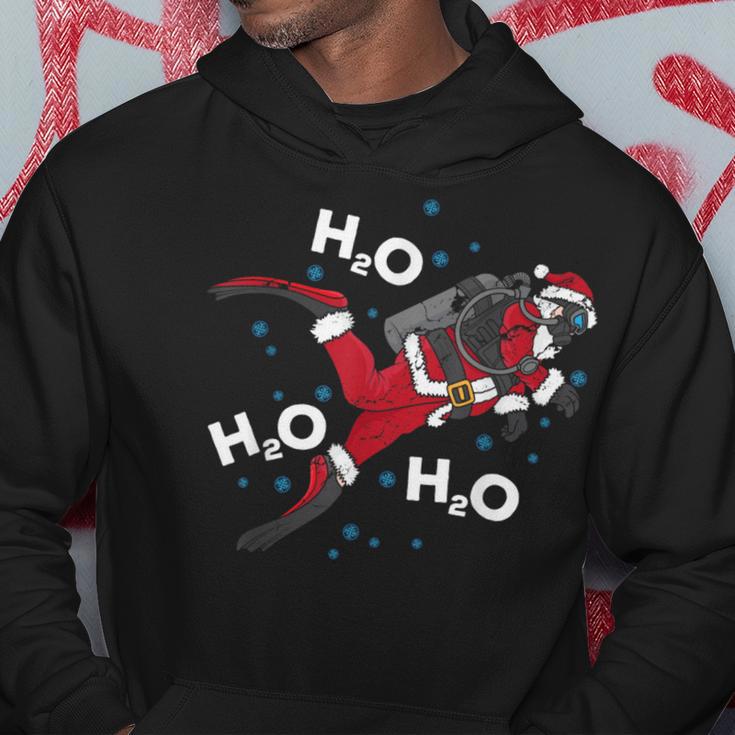 Diving H2o H2o H2o H2o Word Game Kapuzenpullover Lustige Geschenke