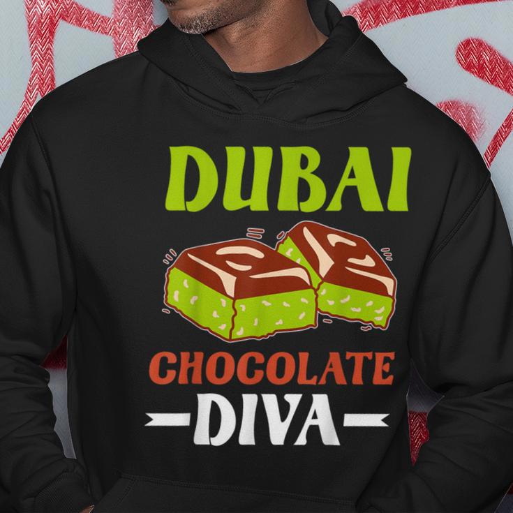 Dubai Chocolate Slogan Kapuzenpullover Lustige Geschenke