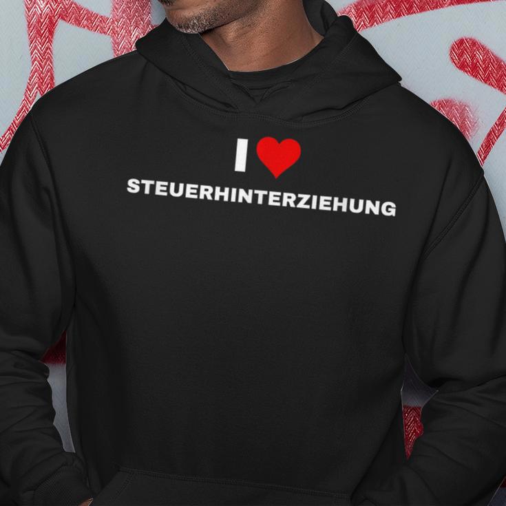 Ich Liebe Steuerhinterziehung Kapuzenpullover Lustige Geschenke