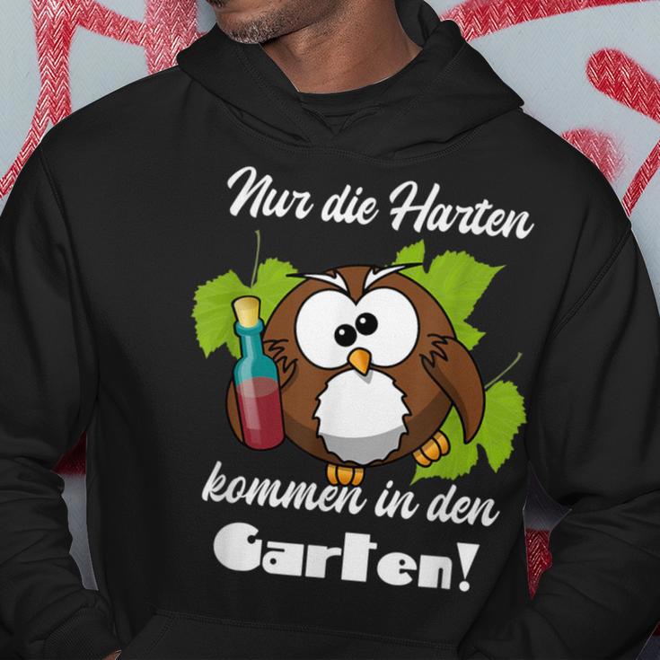 Sayings Nur Die Hart Kommen In Den Garten Kapuzenpullover Lustige Geschenke