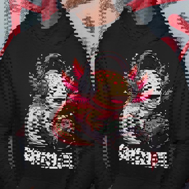 Gamesolotl Axolotl Video Gamer Kawaii Anime Boys Ns Hoodie Personalized Gifts