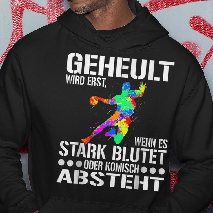 Geheult Wird Erst Wenn Es Stark Blutet Oder Komisch Absteht Kapuzenpullover Lustige Geschenke