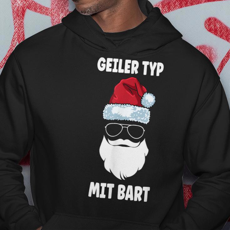 Geiler-Typmitbart Christmas Beard Kapuzenpullover Lustige Geschenke