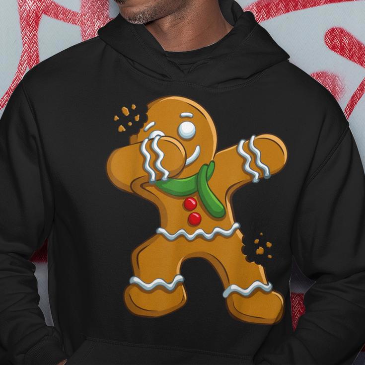 Gentle Gingerbread Man Christmas Dab Kapuzenpullover Lustige Geschenke