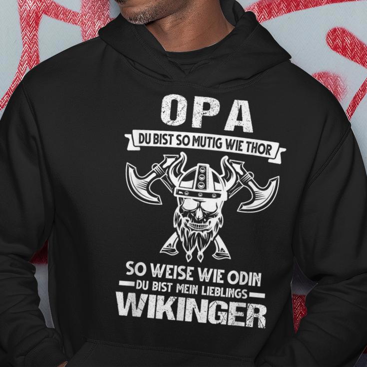 Grandpa Du Bist Mein Liblingswiking Kapuzenpullover Lustige Geschenke