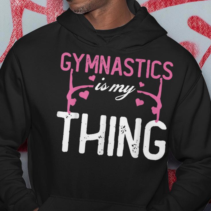 Gymnastik Ist Mein Ding Akrobatik Akrobatin Turnen Kapuzenpullover Lustige Geschenke