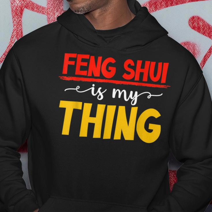 Herren Feng Shui Ist Mein Ding Gläubiger Chinesischer Buddhismusermögen Kapuzenpullover Lustige Geschenke