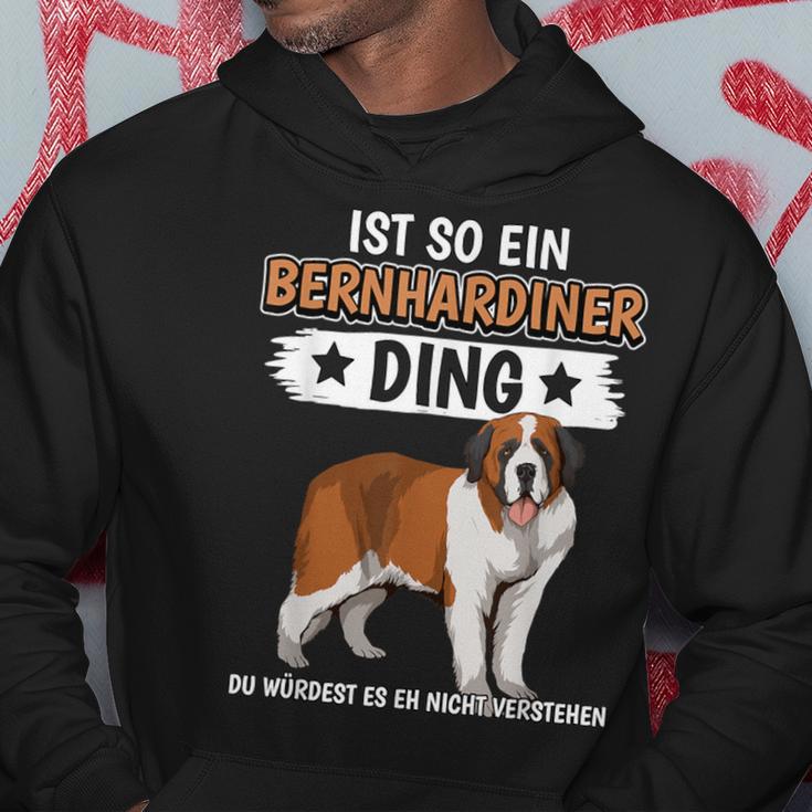 Hundehalter Ist So Ein Bernhardiner Ding Bernhardiner Kapuzenpullover Lustige Geschenke