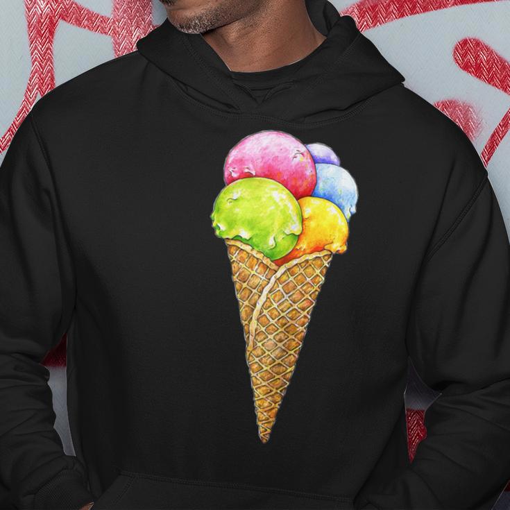 Ice Cone Kapuzenpullover Lustige Geschenke