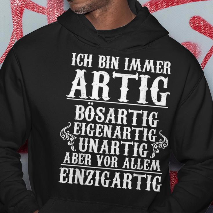 Ich Bin Immer Ar Kapuzenpullover Lustige Geschenke