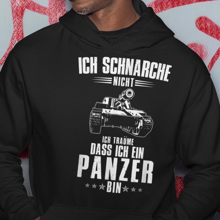 Ich Schnarche Nicht Ich Träume Dass Ich Ein Panzer Bin Kapuzenpullover Lustige Geschenke