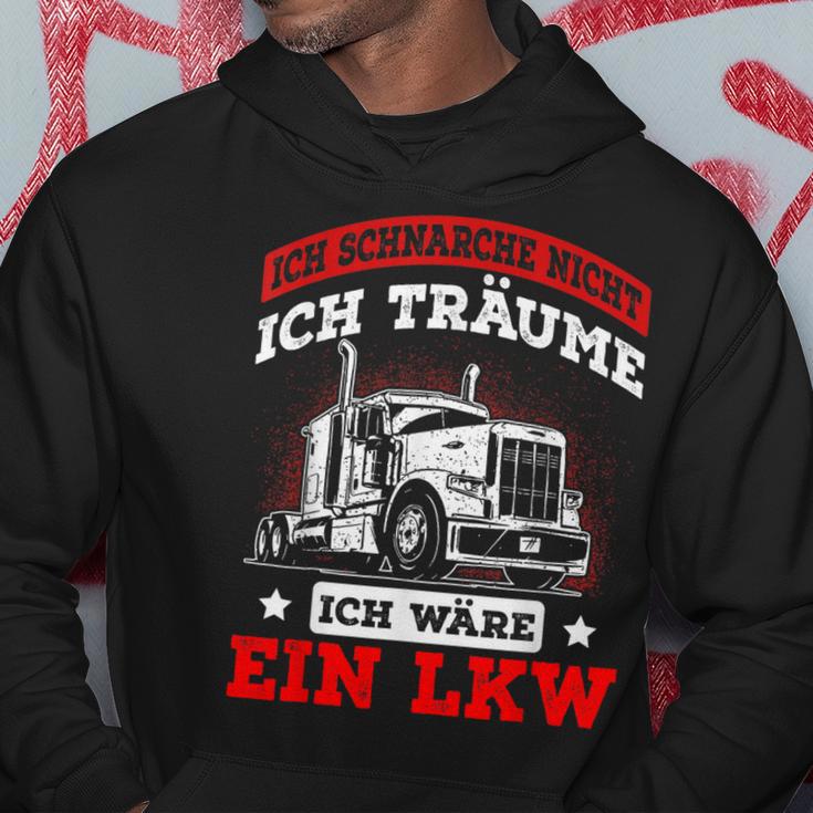 Ich Schnarche Nicht Ich Träume Ich Wäre Ein Lkw Kapuzenpullover Lustige Geschenke