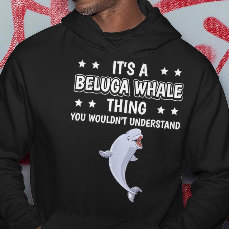 Ist So Ein Belugawal Ding Lustiger Spruch Belugawale Kapuzenpullover Lustige Geschenke