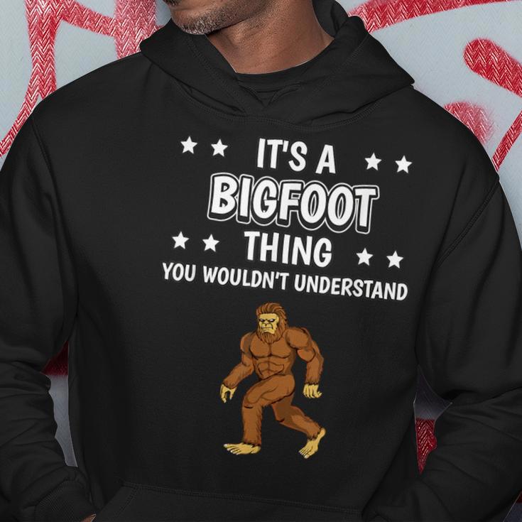 Ist So Ein Bigfoot Ding Lustiger Spruch Bigfoot Kapuzenpullover Lustige Geschenke