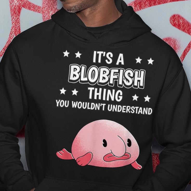 Ist So Ein Blobfisch Ding Lustiger Spruch Blobfische Kapuzenpullover Lustige Geschenke