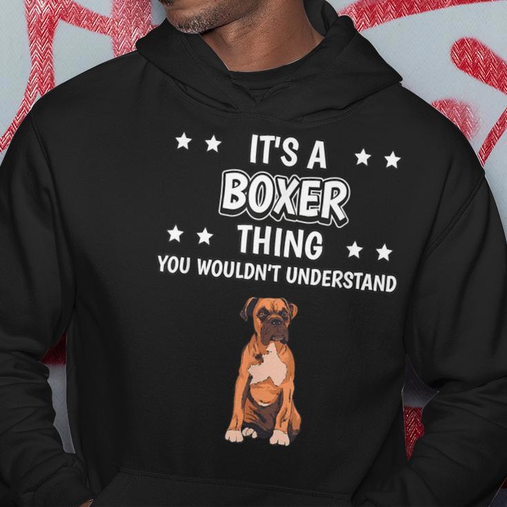 Ist So Ein Boxer Ding Lustiger Spruch Boxer Kapuzenpullover Lustige Geschenke