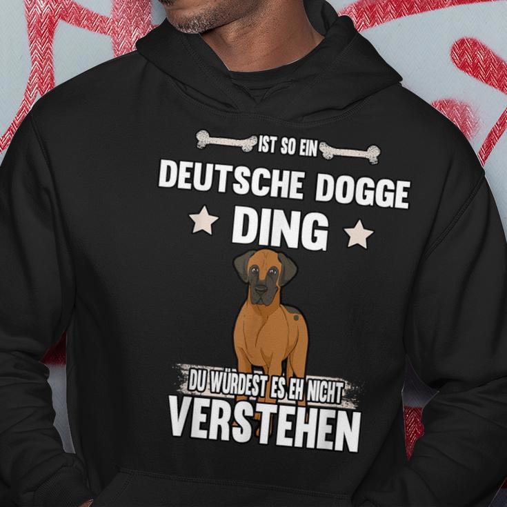 Ist So Ein Deutsche Dogge Ding Ist So Ein Deutsche Kapuzenpullover Lustige Geschenke