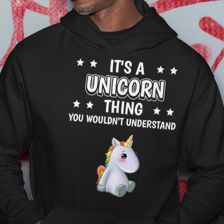 Ist So Ein Einhorn Ding Lustiger Spruch Einhörner Kapuzenpullover Lustige Geschenke