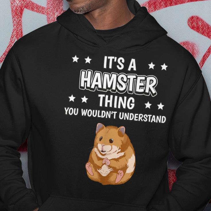 Ist So Ein Hamster Ding Lustiger Spruch Hamster Kapuzenpullover Lustige Geschenke