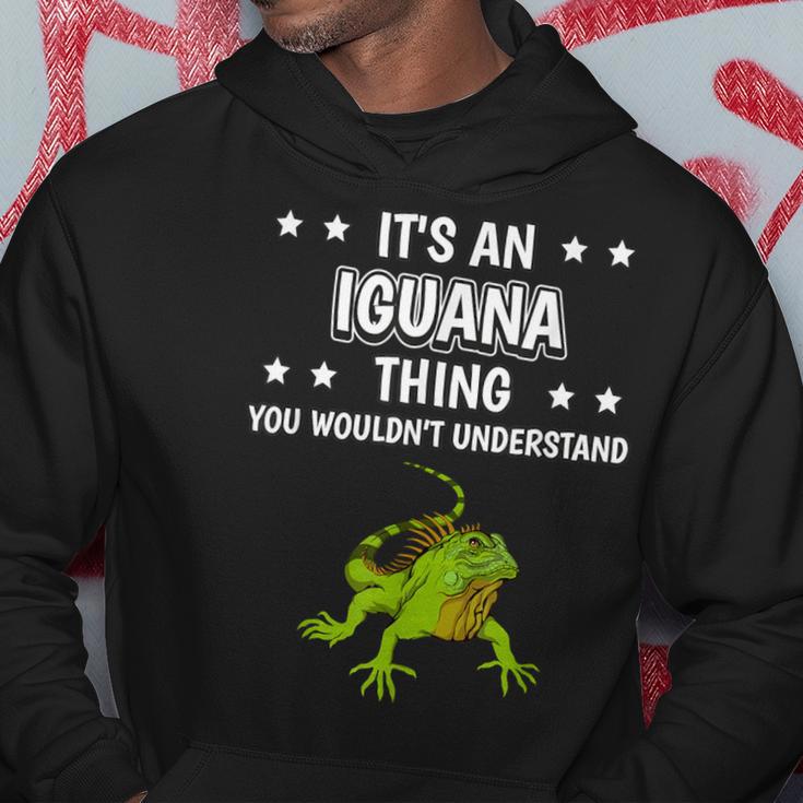 Ist So Ein Leguan Ding Lustiger Spruch Leguane Kapuzenpullover Lustige Geschenke