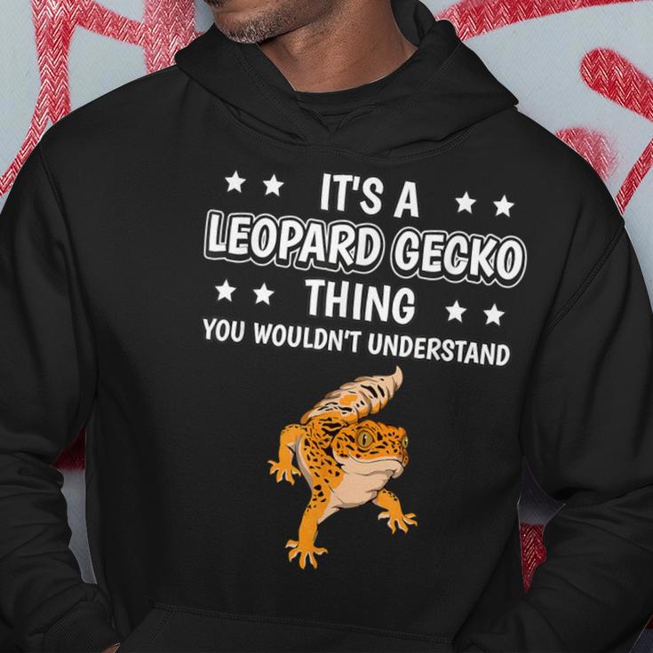 Ist So Ein Leopardgecko Ding Lustiger Spruch Leopardgeckos Kapuzenpullover Lustige Geschenke