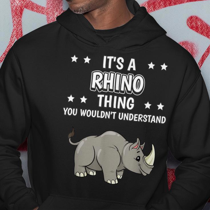 Ist So Ein Nashorn Ding Lustiger Spruch Nashörner Kapuzenpullover Lustige Geschenke