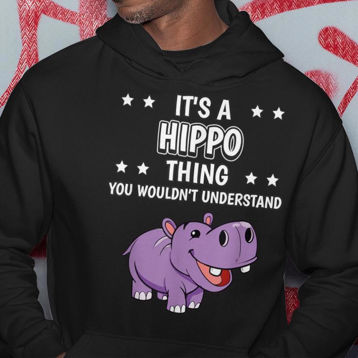 Ist So Ein Nilpferd Ding Lustiger Spruch Nilpferde Kapuzenpullover Lustige Geschenke