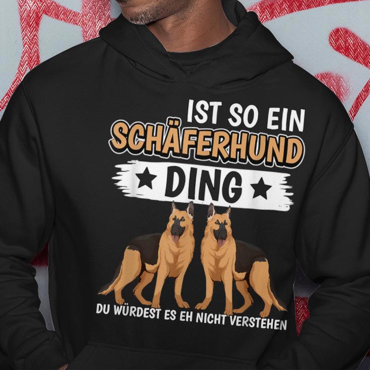 Ist So Ein Schäferhund Ding Deutscher Schäferhund Kapuzenpullover Lustige Geschenke