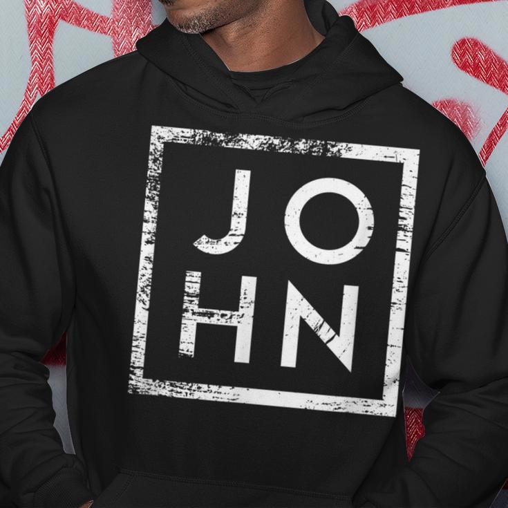 John Minimalism Kapuzenpullover Lustige Geschenke