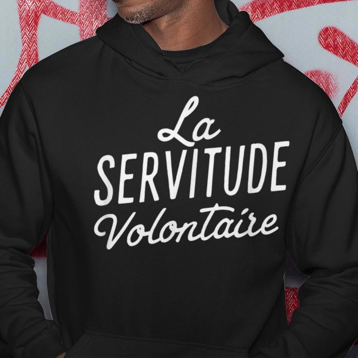 La Servitudeolontaire Kapuzenpullover Lustige Geschenke