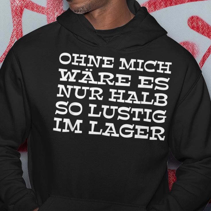 Lagerist Und Logistiker Im Lagerist Es Immer Lustig Mit Mir Kapuzenpullover Lustige Geschenke